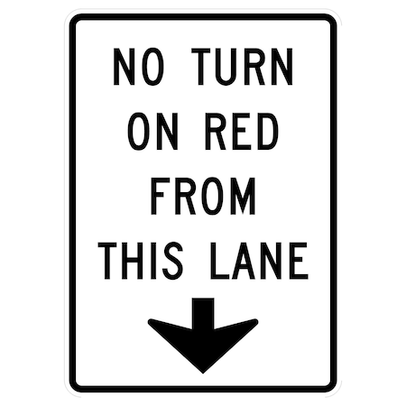 Sign Solutions Usa 42 in Height, 30 in Width, Aluminum, Vertical Rectangle DUS08HWT3042R10-11D